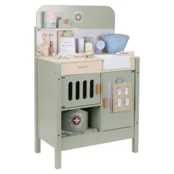 Little Dutch Rollenspel|Houten Speelgoed^Houten dierenartspraktijk – Groen