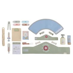 Little Dutch Rollenspel|Houten Speelgoed^Houten dierenartspraktijk – Groen