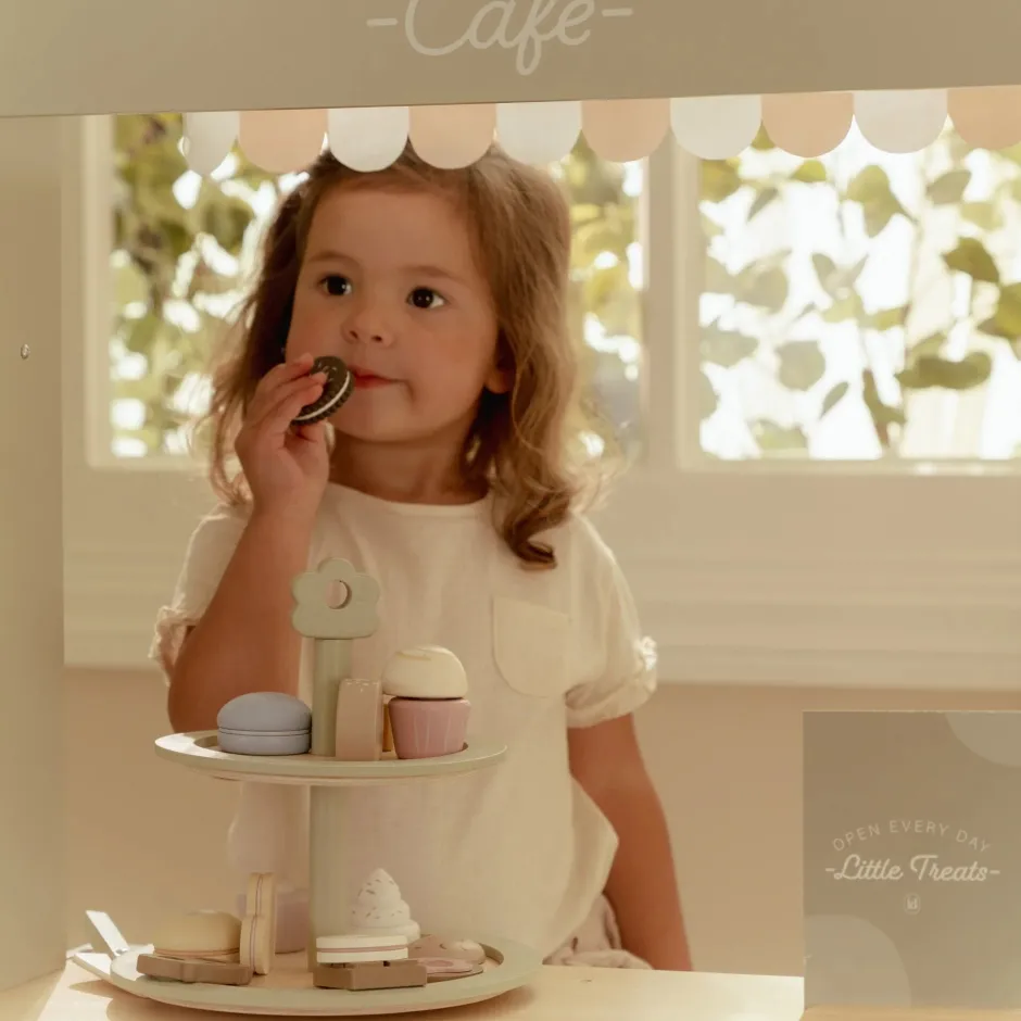 Little Dutch Rollenspel|Houten Speelgoed^Houten etagère - Groen - Essentials