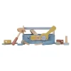 Little Dutch Rollenspel|Houten Speelgoed^Houten gereedschapskist - Blauw - Essentials