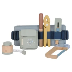 Little Dutch Speelgoed Vanaf 3 Jaar|Rollenspel^Houten gereedschapsriem - Blauw - Essentials