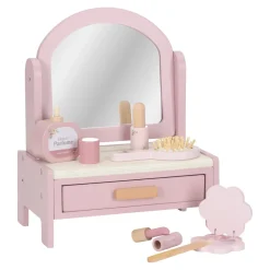 Little Dutch Rollenspel|Houten Speelgoed^Houten kaptafel - Roze - Essentials
