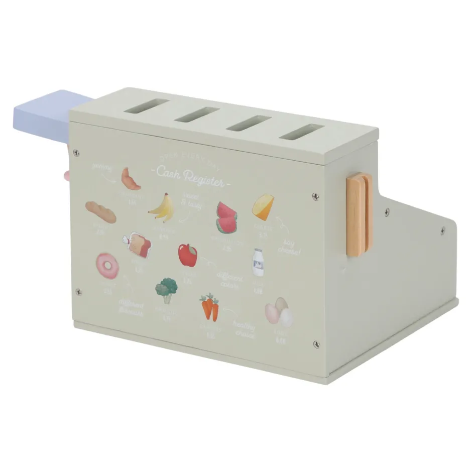 Little Dutch Speelgoed Vanaf 2 Jaar|Rollenspel^Houten kassa - Groen – Essentials