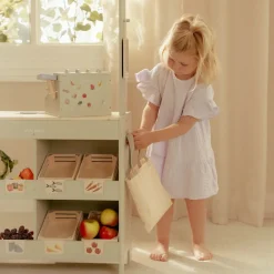 Little Dutch Houten Speelgoed|Rollenspel^Houten marktkraam - Groen