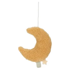 Little Dutch Muziekmobielen|Lampen^Houten muziekmobiel - Beige - Newborn Naturals