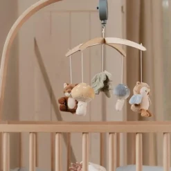 Little Dutch Muziekmobielen|Decoratie^Houten Muziekmobiel - Blauw - Forest Friends