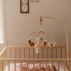 Little Dutch Muziekmobielen|Decoratie^Houten Muziekmobiel - Roze - Fairy Garden