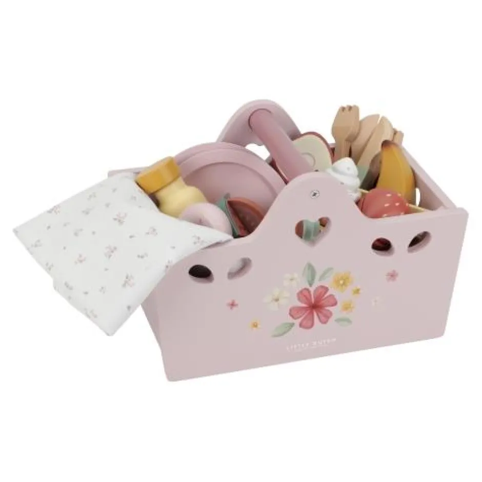 Little Dutch Rollenspel|Houten Speelgoed^Houten Picknickset - Meerkleurig - Essentials