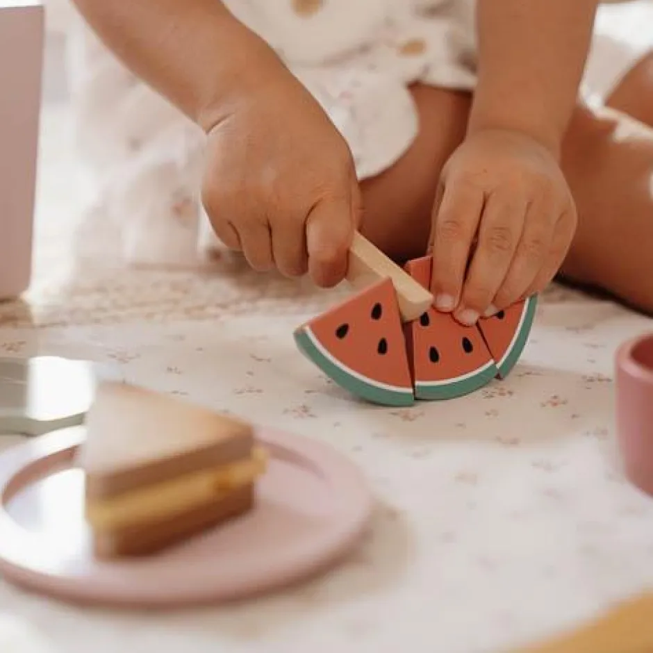 Little Dutch Rollenspel|Houten Speelgoed^Houten Picknickset - Meerkleurig - Essentials