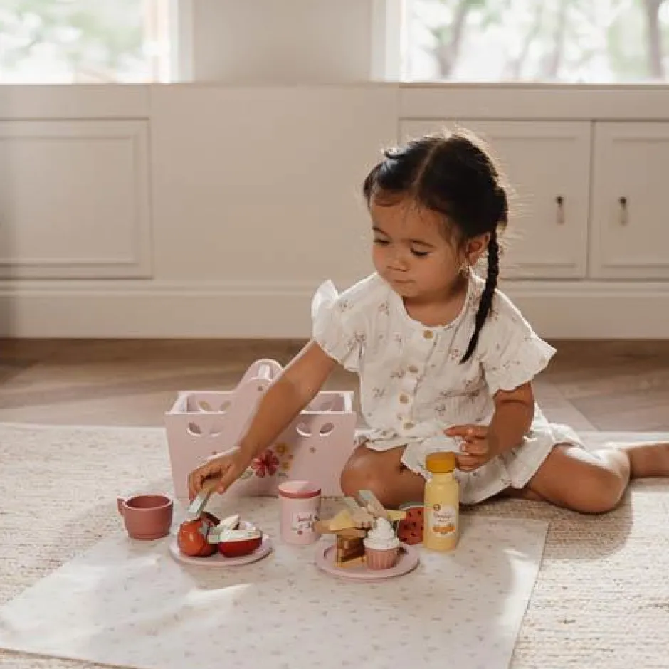 Little Dutch Rollenspel|Houten Speelgoed^Houten Picknickset - Meerkleurig - Essentials