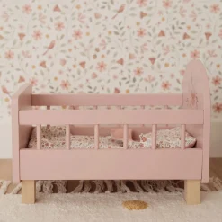 Little Dutch Poppen|Rollenspel^Houten poppenbedje - Roze - Essentials