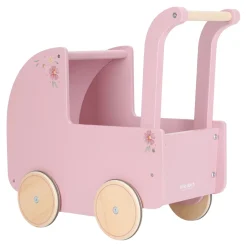 Little Dutch Poppen|Rollenspel^Houten poppenwagen - Roze