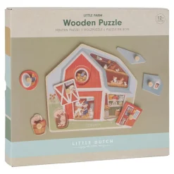 Little Dutch Speelgoed Vanaf 2 Jaar|Puzzels & Spelletjes^Houten puzzel Little Farm
