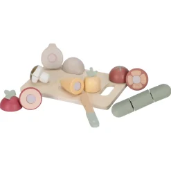 Little Dutch Rollenspel|Houten Speelgoed^Houten snijgroenten - Meerkleurig - Essentials