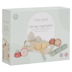 Little Dutch Rollenspel|Houten Speelgoed^Houten snijgroenten - Meerkleurig - Essentials