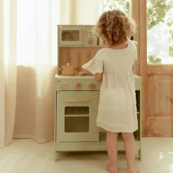 Little Dutch Speelgoed Vanaf 2 Jaar|Rollenspel^Houten speelkeuken - Groen