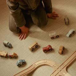 Little Dutch Houten Auto's|Houten Speelgoed^Houten voertuigenset – Meerkleurig – Essentials