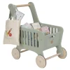 Little Dutch Rollenspel|Houten Speelgoed^Houten winkelwagen - Groen