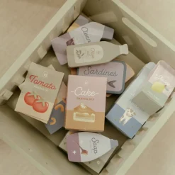 Little Dutch Rollenspel|Houten Speelgoed^Houten winkelwagen - Groen