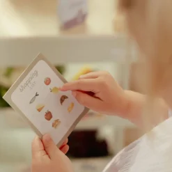 Little Dutch Rollenspel|Houten Speelgoed^Houten winkelwagen - Groen