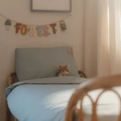 Little Dutch Dekbedovertrekken^Junior dekbedovertrek - Blauw - Forest Friends