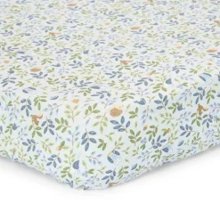 Little Dutch Hoeslakens^Junior hoeslaken - Blauw - Maat Junior - Forest Friends - Forest Adventure