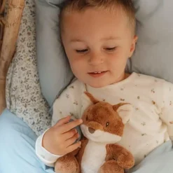 Little Dutch Hoeslakens^Junior hoeslaken - Blauw - Maat Junior - Forest Friends - Forest Adventure