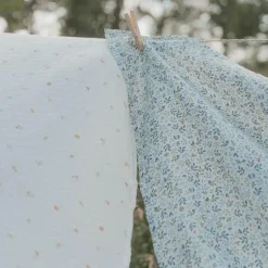 Little Dutch Hoeslakens^Junior hoeslaken - Blauw - Maat Junior - Forest Friends - Forest Adventure