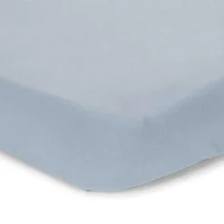 Little Dutch Hoeslakens^Junior hoeslaken - Blauw - Maat Junior - Essentials