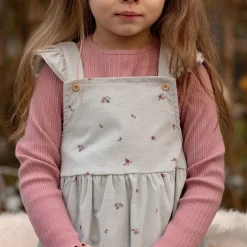 Little Dutch Meisjes Kleding|Kinderkleding^Jurk mouwloos - Groen - Fairy Garden