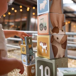 Little Dutch Stapeltoren^Kartonnen Stapeltoren Little Farm