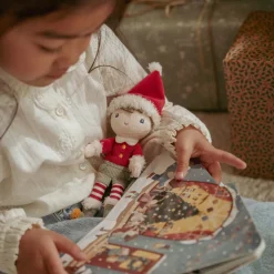 Little Dutch Boeken^Kerstboek met knuffel Jim - Giftset - NL