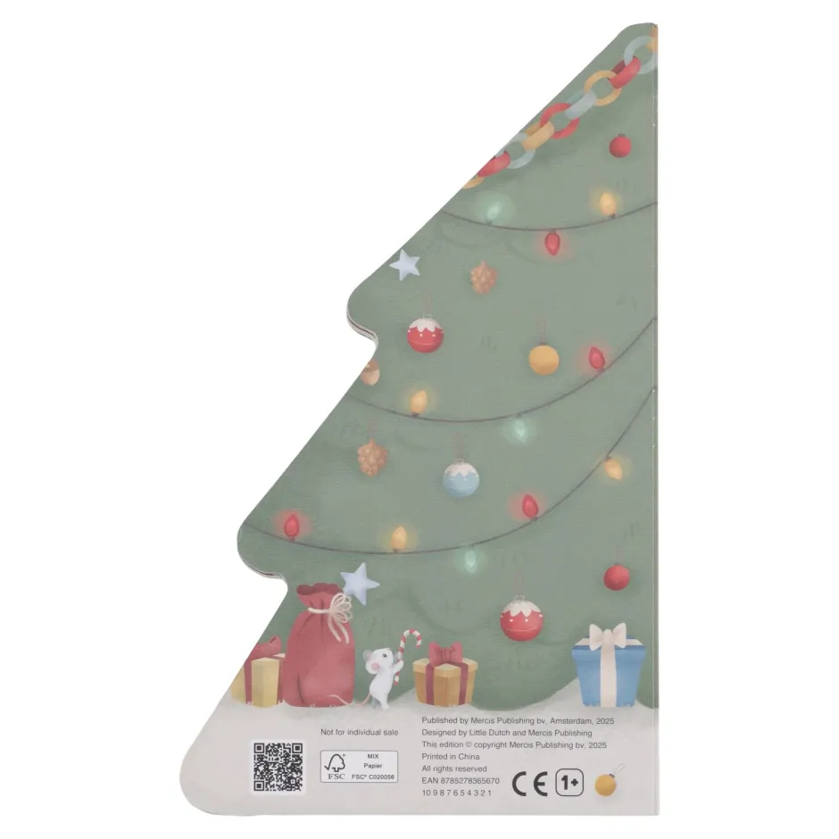 Little Dutch Boeken^Kerstboek met knuffel Jim - Giftset - NL