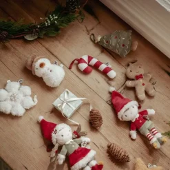 Little Dutch Decoratie^Kersthangers Set - Rosa