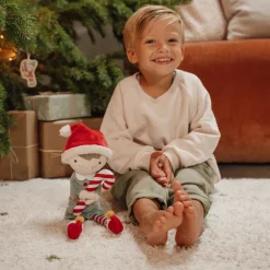 Little Dutch Poppen|Zachte Poppen^Kerstpop Jim 35 cm