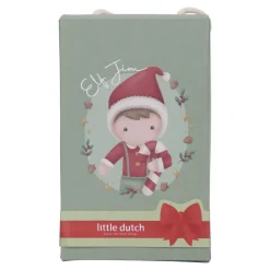 Little Dutch Zachte Poppen|Poppen^Kerstpop Jim - Rood - Christmas