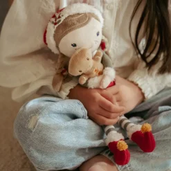 Little Dutch Zachte Poppen|Poppen^Kerstpop Rosa – Rood