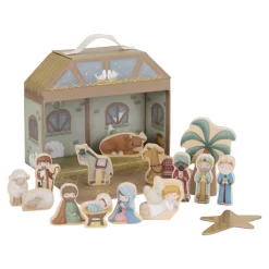 Little Dutch Rollenspel^Kerststal speelkoffer