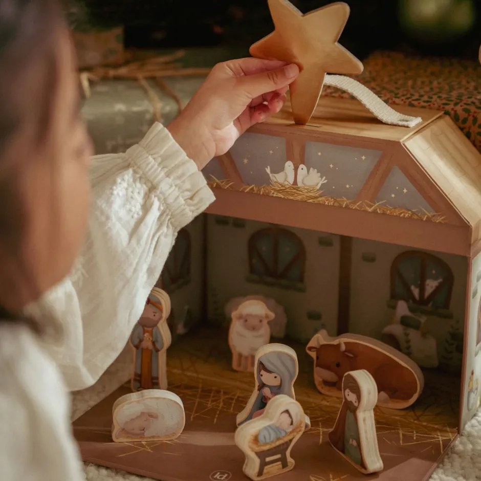 Little Dutch Rollenspel^Kerststal speelkoffer