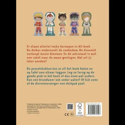 Little Dutch Boeken^Kinderboek: Mijn puzzelboek - Beroepen - NL