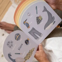 Little Dutch Boeken^Kinderboek Regenboog Kleurenboek - NL