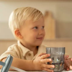 Little Dutch Drinken^Kinderglas 250 ml Met Rietje Forest Friends