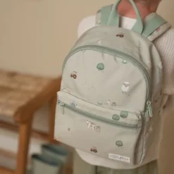 Little Dutch Tassen^Kinderrugtas - Groen - Little Farm