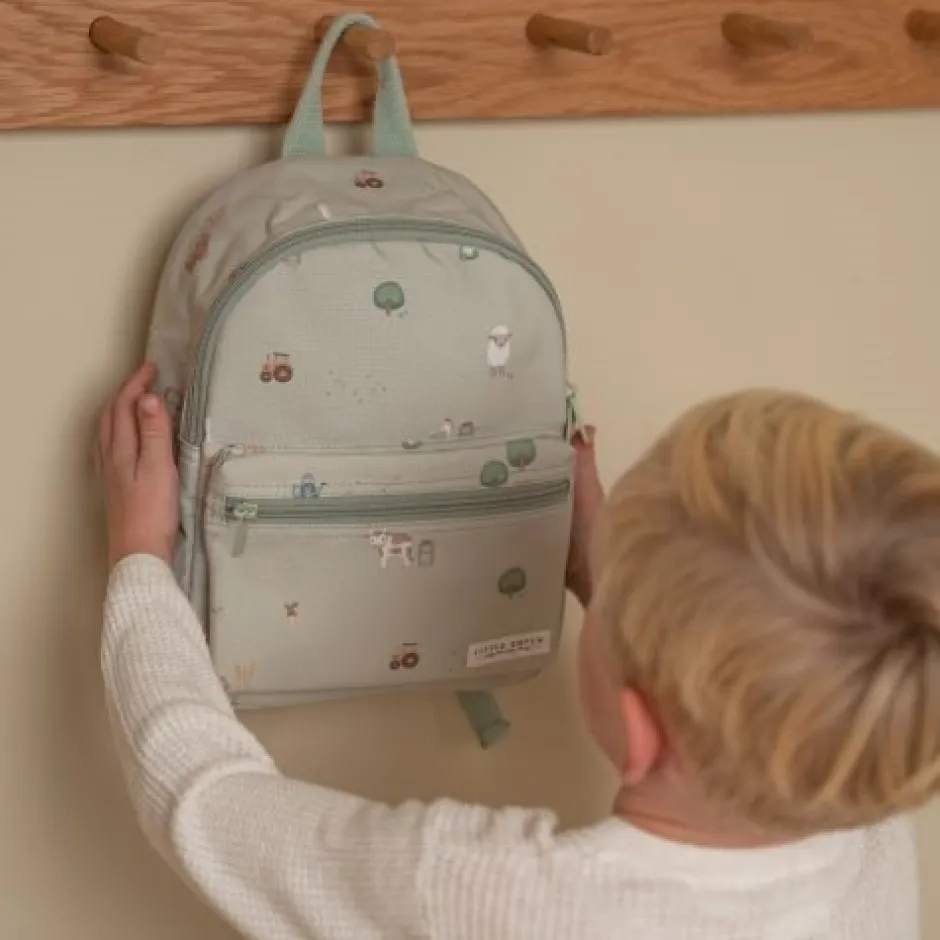 Little Dutch Tassen^Kinderrugtas - Groen - Little Farm