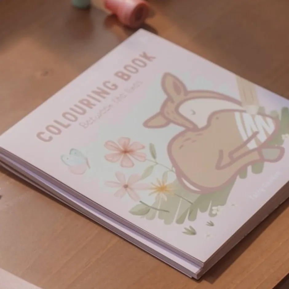 Little Dutch Creatief Speelgoed^Kleurboek - Roze - Fairy Garden