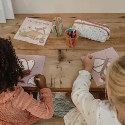 Little Dutch Creatief Speelgoed^Kleurboek - Roze - Fairy Garden