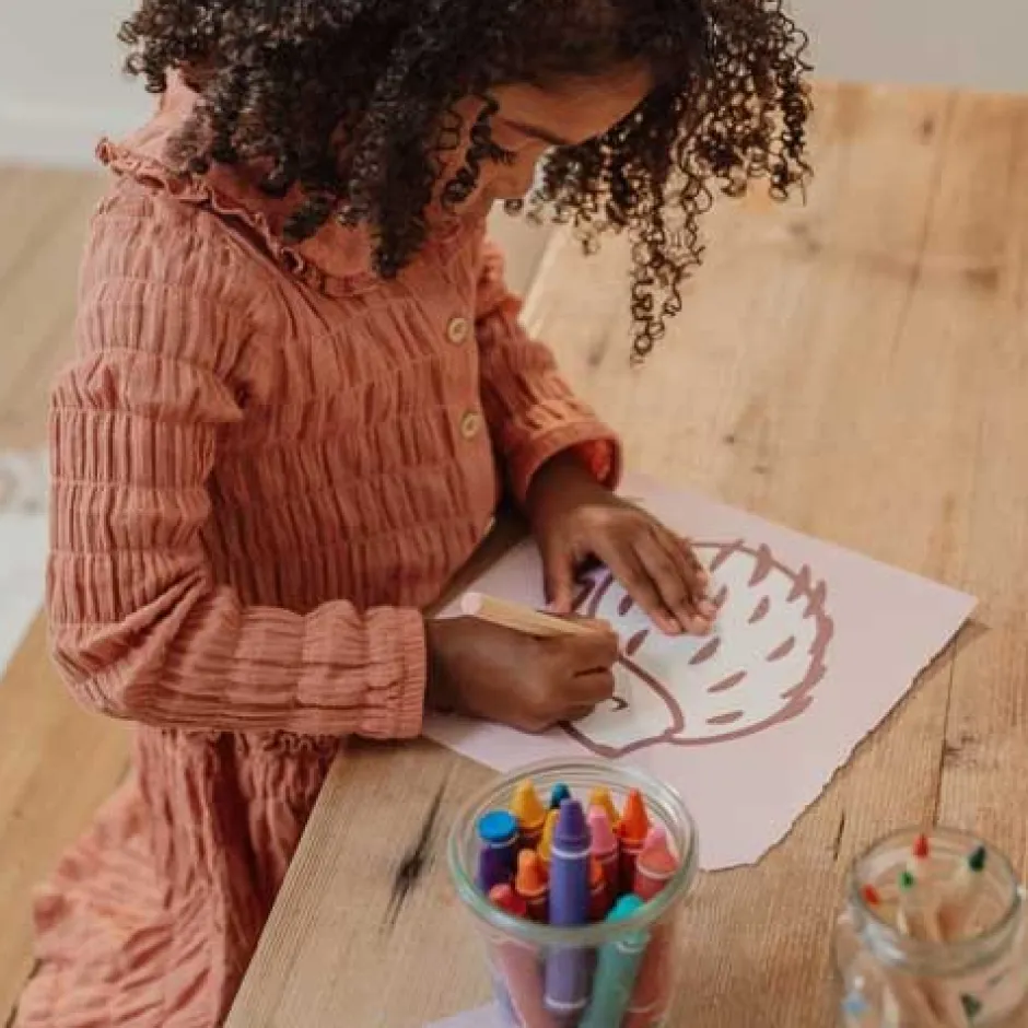 Little Dutch Creatief Speelgoed^Kleurboek - Roze - Fairy Garden