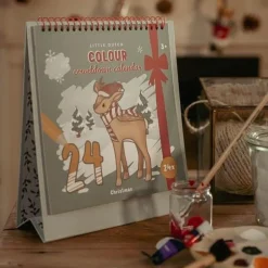 Little Dutch Creatief Speelgoed^Kleurboek Advent kalender - Meerkleurig