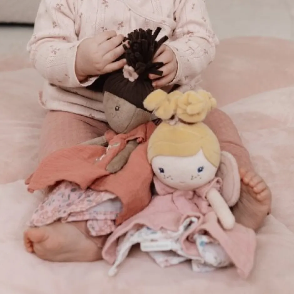 Little Dutch Knuffeldoekjes^Knuffeldoekje Fairy Mila - Roze - Fairy Garden