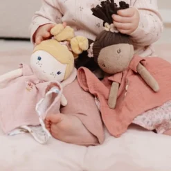 Little Dutch Knuffeldoekjes^Knuffeldoekje Fairy Mila - Roze - Fairy Garden